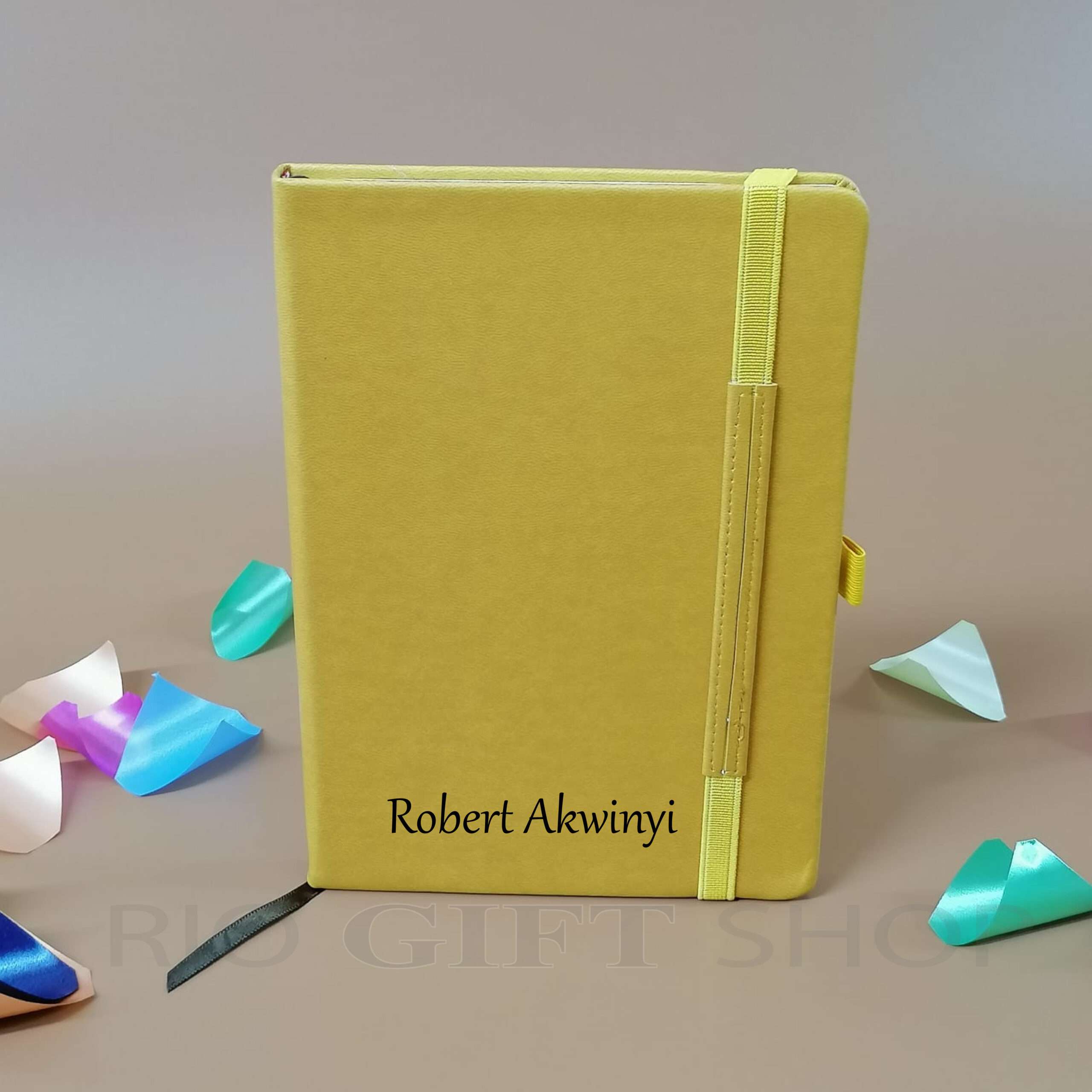 A5 Branded Notebook with Custom Message