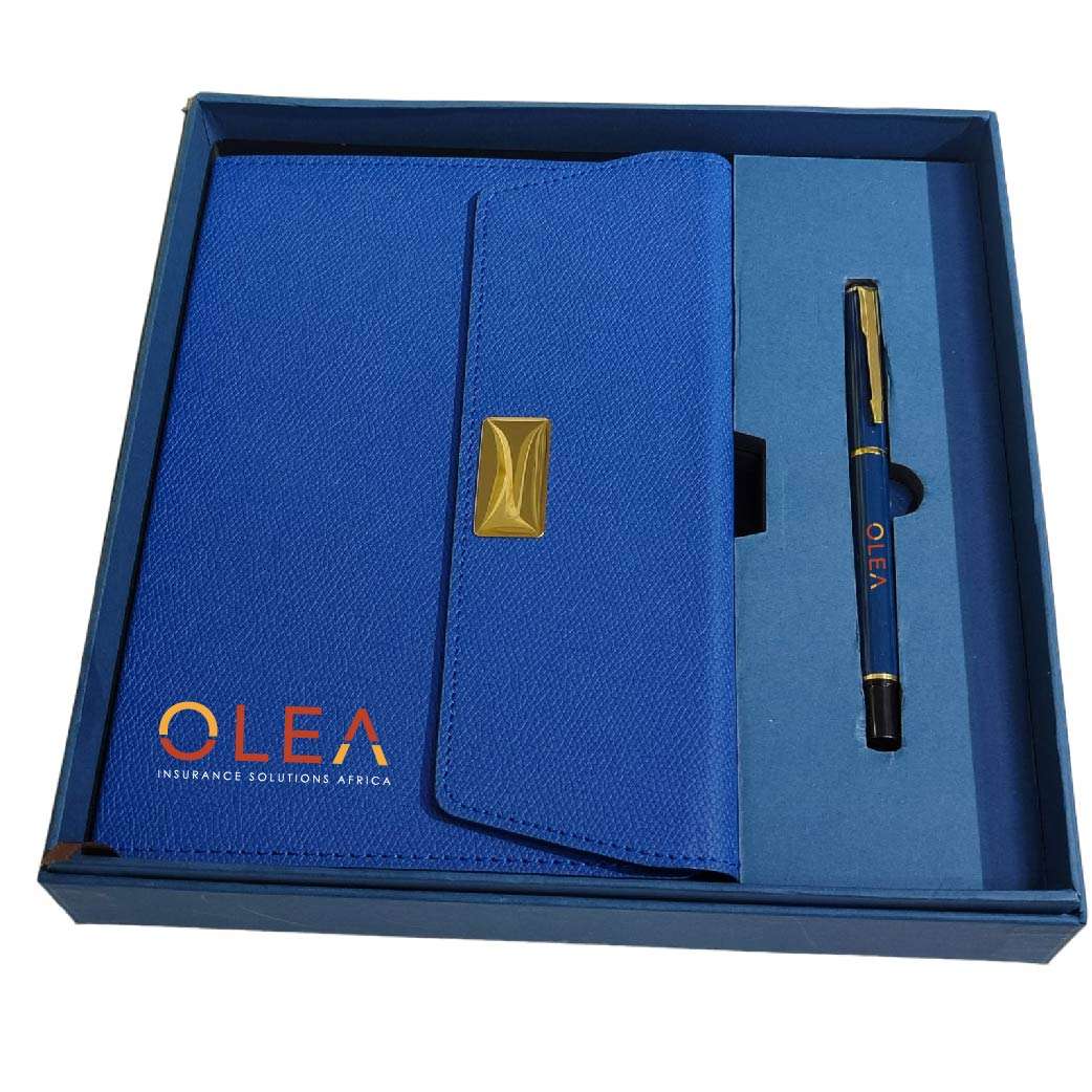 Black Executive Notebook Gift Set