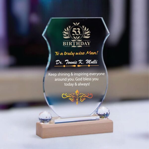Custom Engraved Award Plaque