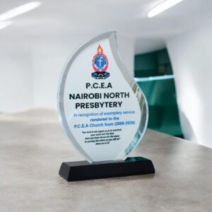 Executive Crystal Recognition Trophy