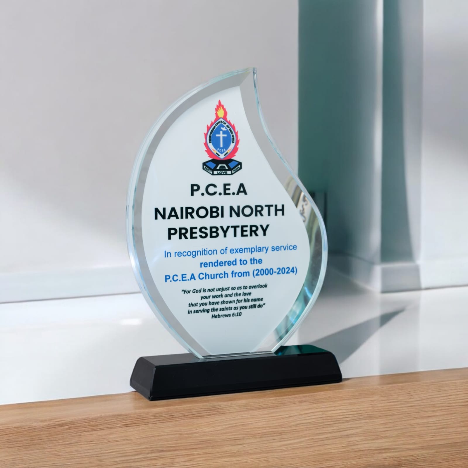Executive Crystal Recognition Trophy Nairobi