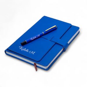 Premium A5 Double Cover Notebook & Pen