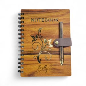 Eco-Friendly Wooden Notebooks