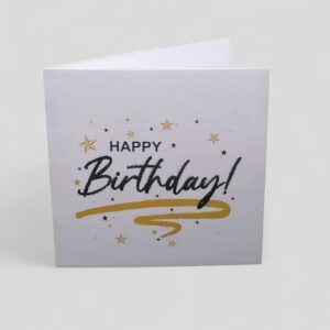 Custom Happy Birthday Greeting Card