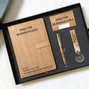 Personalised Wooden Business Gift Set
