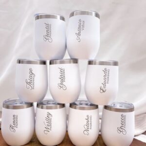 Stainless Steel Stemless Wine Tumblers