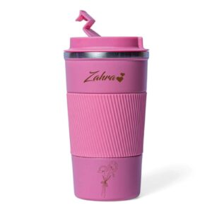Pink Insulated Corporate Mug