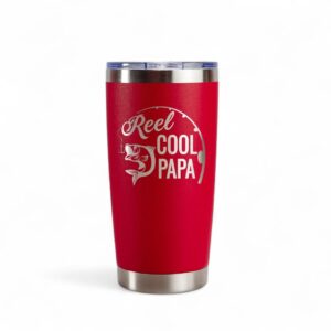 Red Engraved Thermo Tumbler