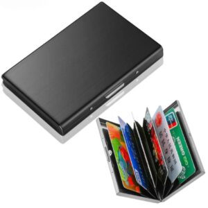 Sleek Steel RFID Card Wallet